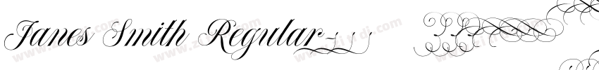 Janes Smith Regular字体转换